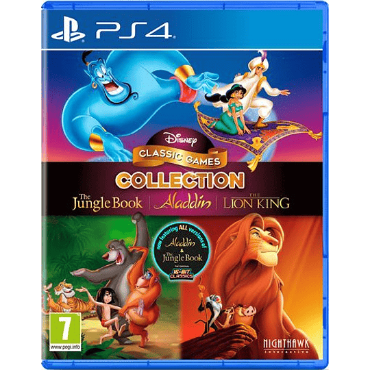 DISNEY CLASSIC GAMES COLLECTION: EL LIBRO DE LA SELVA, ALADDIN Y EL REY LEÓN/PEGI 7