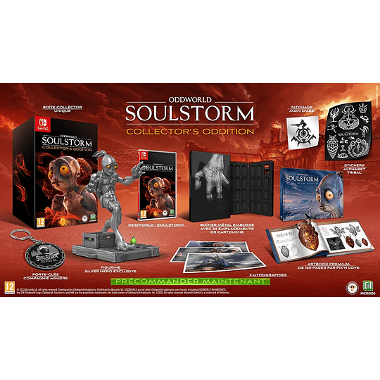 ODDWORLD SOULSTORM COLLECTOR'S ODDITION/PEGI 12