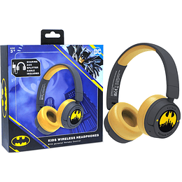 OTL KIDS WIRELESS HEADPHONES DC BATMAN (CONSOLAS/MOVIL/TABLET)/PEGI 3