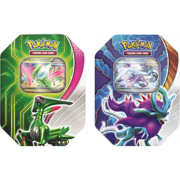 POKEMON JUEGO DE CARTAS COL. ESCARLATA Y PURPURA ASSORTMENT (CAJA METALICA) (ESP)/PEGI 3