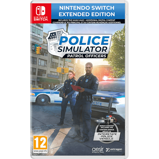 POLICE SIMULATOR: PATROL OFFICERS - NINTENDO SWITCH EXTENDED EDITION/PEGI 12