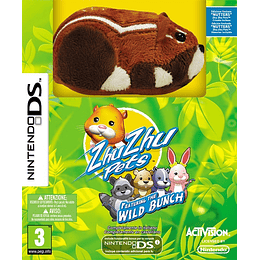 ZHU ZHU PETS:WILD BUNCH + HAMSTER (3DSXL/3DS/2DS)/PEGI 3