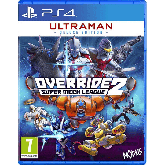 OVERRIDE 2: SUPER MECH LEAGUE ULTRAMAN DELUXE EDITION/PEGI 7