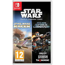 STAR WARS RACER AND COMMANDO COMBO (STAR WARS RACER + STAR WARS REPUBLIC COMMANDO)/PEGI 12