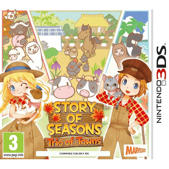 STORY OF SEASONS: TRIO OF TOWNS/PEGI 3