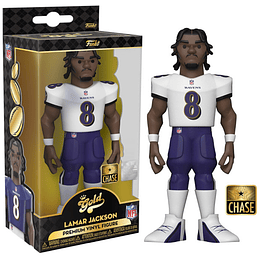 FUNKO POP! GOLD 5" NFL: RAVENS - LAMAR JACKSON CHASE LIMITED EDITION (12 CM)/PEGI 3