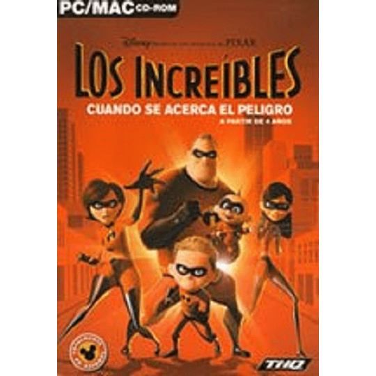 LOS INCREIBLES:CUANDO ACERCA PELIGRO/PEGI 7