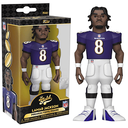 FUNKO POP! GOLD 5" NFL: RAVENS - LAMAR JACKSON (12 CM)/PEGI 3