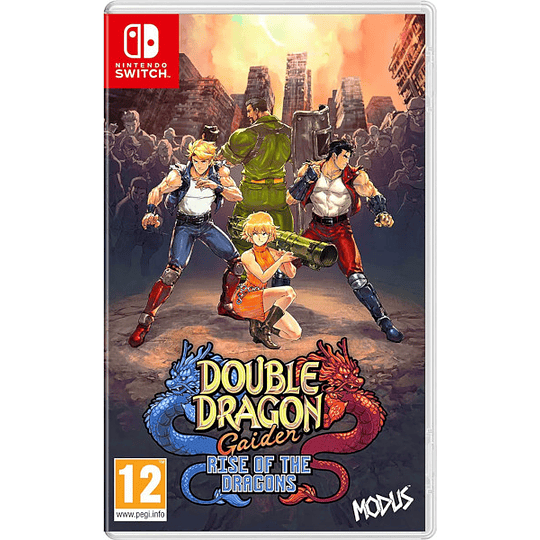 DOUBLE DRAGON GAIDEN: RISE OF THE DRAGONS/PEGI 12