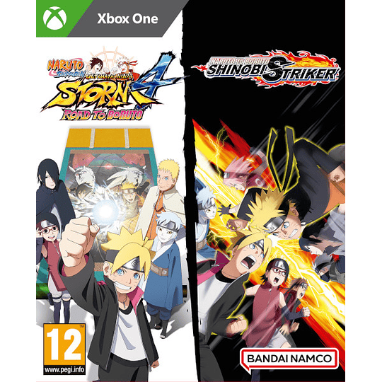 NARUTO SHIPPUDEN ULTIMATE NINJA STORM 4, ROAD TO BORUTO + NARUTO TO BORUTO SHINOBI STRIKER (2&1)/PEGI 12