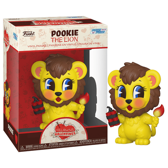 FUNKO POP! VILLAINOUS VALENTINES: POOKIE THE LION/PEGI 3