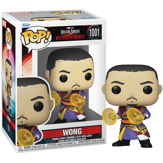 FUNKO POP! DOCTOR STRANGE  MULTIVERSE OF MADNESS: WONG (1001)/PEGI 3