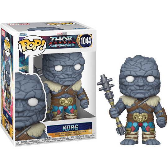 FUNKO POP! MARVEL THOR LOVE & THUNDER: KORG (1044)/PEGI 3