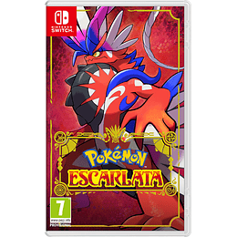 POKEMON ESCARLATA/PEGI 7