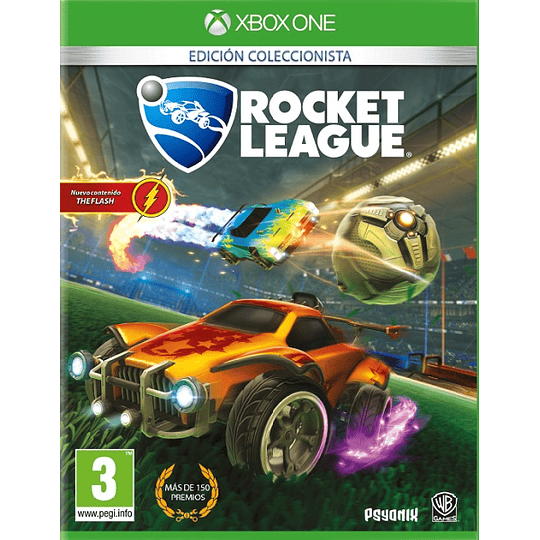 ROCKET LEAGUE ED. COLECCIONISTA CONTENIDO THE FLASH/PEGI 3