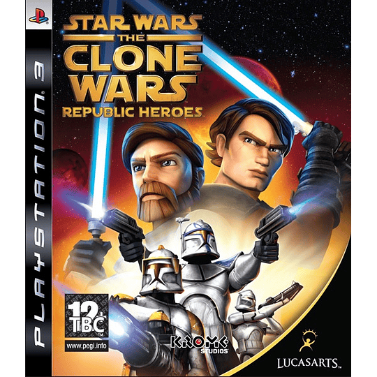 STAR WARS CLONE WARS:HEROES DE REP./PEGI 12