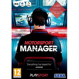 MOTORSPORT MANAGER/PEGI 12