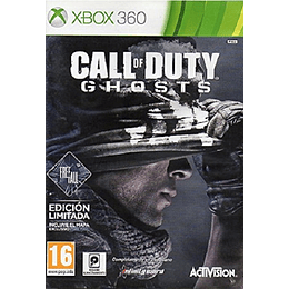 CALL OF DUTY GHOSTS + MAPA FREEFALL ED.LIMITADA/PEGI 16