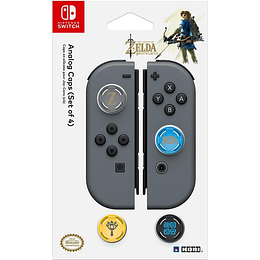 HORI ANALOG CAPS ZELDA: BREATH OF THE WILD (SET 4 UDS.)/