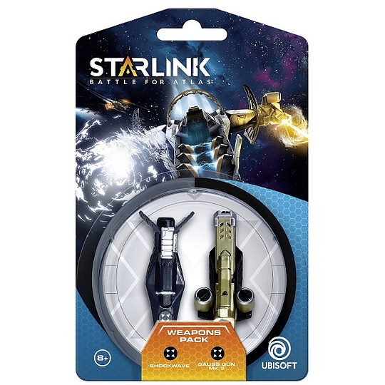 STARLINK BATTLE FOR ATLAS PACK DE ARMAS SHOCKWAVE & GAUSS GUN MK. 2/