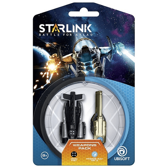 STARLINK BATTLE FOR ATLAS PACK DE ARMAS IRON FIST & FREEZE RAY MK. 2/