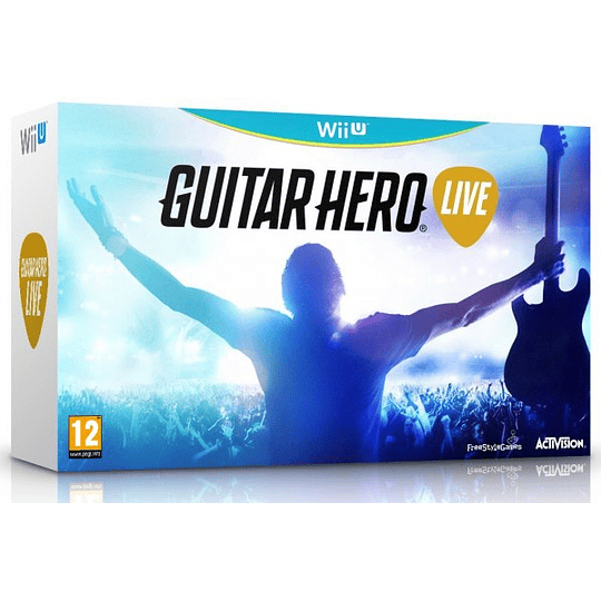 GUITAR HERO LIVE + GUITARRA/PEGI 12