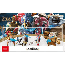 AMiiBO ZELDA: URBOSA,REVALI,MIPHA,DARUK (PACK 4 FIGURAS) (IMP)/PEGI 3