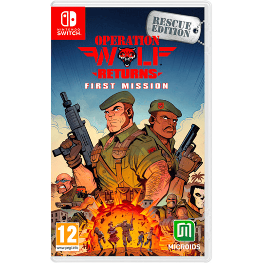 OPERATION WOLF RETURNS: FIRST MISSION RESCUE EDITION/PEGI 12