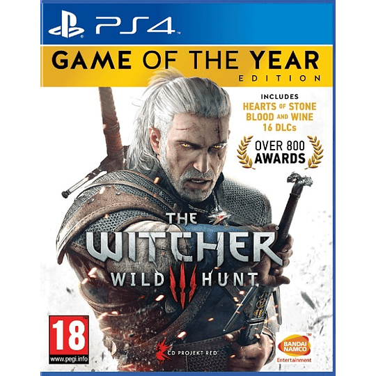 THE WITCHER 3: WILD HUNT GOTY EDITION/PEGI 18