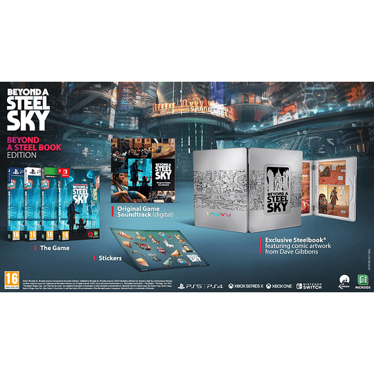 BEYOND A STEEL SKY BOOK EDITION/PEGI 16