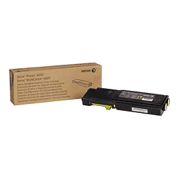 Xerox Phaser 6600/WorkCentre 6605 Amarillo Cartucho de Toner Original - 106R02247