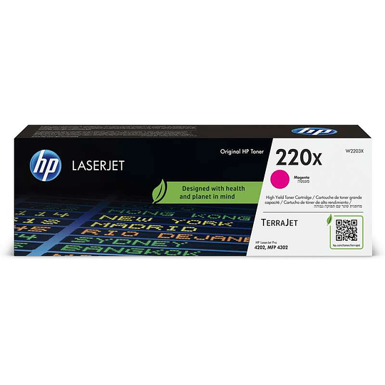 HP W2203X Magenta Cartucho de Toner Original - 220X