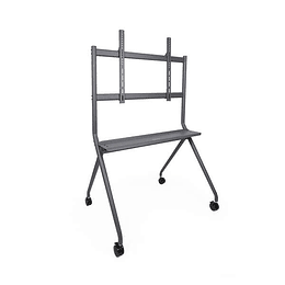 Tooq Soporte Suelo Ruedas Pantallas "Istand" 50"-86" - Color Gris