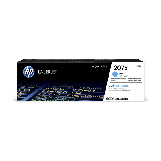 HP W2211X Cyan Cartucho de Toner Original - 207X