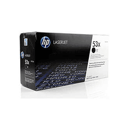 HP Q7553X Negro Cartucho de Toner Original - 53X