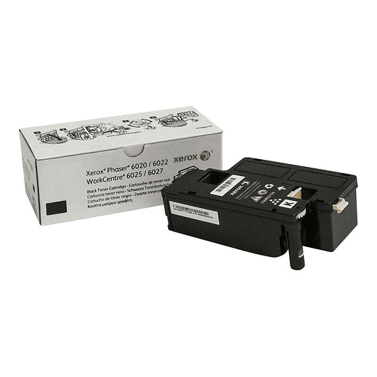 Xerox Phaser 6020/6022 Negro Cartucho de Toner Original - 106R02759