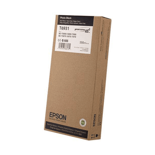 Epson T6931 Negro Photo Cartucho de Tinta Original - C13T693100