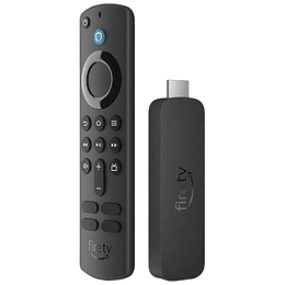 Amazon Fire TV Stick 4K Wi-Fi 6E Bluetooth 5.2 - Resolucion hasta 4K - Dolby Vision-Atmos y HDR10+ - 8GB de Capacidad - Conector HDMI - Mando por Voz 