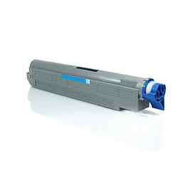 OKI C9600/C9650/C9800/C9850 Cyan Cartucho de Toner Generico - Reemplaza 42918915