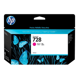 HP 728 Magenta Cartucho de Tinta Original - F9J66A