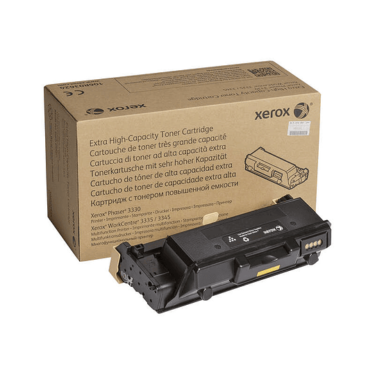 Xerox Phaser 3330VDNI/WorkCentre 3335VDNI/3345VDNI Negro Cartucho de Toner Original - 106R03624