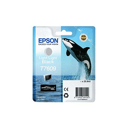 Epson T7609 Negro Light Light Cartucho de Tinta Original - C13T76094010