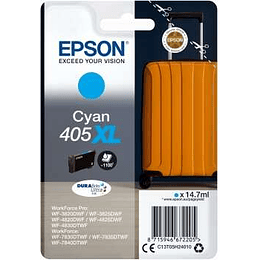 Epson 405XL Cyan Cartucho de Tinta Original - C13T05H24010