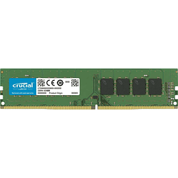 Crucial Memoria RAM DIMM DDR4 2400 MHz PC4-19200 8GB CL17