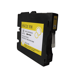 Ricoh GC21Y Amarillo Cartucho de Tinta Pigmentada Generico - Reemplaza 405535/405539