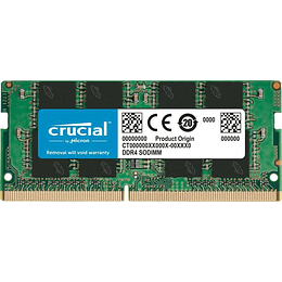 Crucial Memoria RAM SO-DIMM DDR4 2400Mhz PC4-19200 8GB CL17