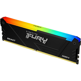 Kingston Fury Beast RGB Memoria RAM DDR4 1600 MHz 8GB CL16