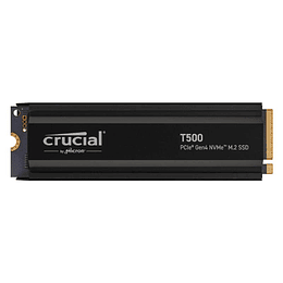 Crucial T500 SSD 1TB PCIe NVMe 4.0 x4 con HS