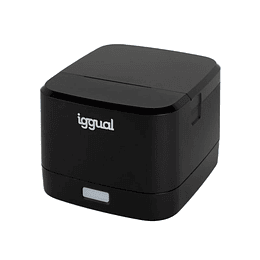 iggual Impresora térmica TP EASY 58 USB+RJ11 negra