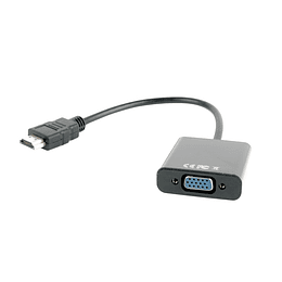 Gembird Adaptador HDMI(M) a VGA(H) + Audio